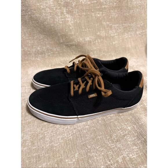 Vans Men\'s Lindero Suede Leather Lace Up Low Top Skateboard Shoes Black Sz 11.5 main image 7